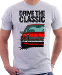 Drive The Classic AMC Pacer Early Model. T-shirt in White Colour