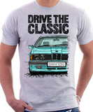 Drive The Classic BMW E24 Late Model. T-shirt in White Colour