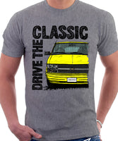 Drive The Classic Chevrolet Astro 2 Early Model. T-shirt in Heather Grey Colour