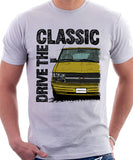 Drive The Classic Chevrolet Astro 2 Early Model. T-shirt in White Colour