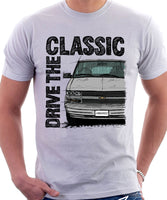Drive The Classic Chevrolet Astro 2 Late Model. T-shirt in White Colour