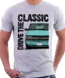 Drive The Classic Chevrolet Astro 2 Late Model. T-shirt in White Colour