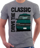 Drive The Classic Chevrolet Astro 2 Starcraft Early Model. T-shirt in Heather Grey Colour