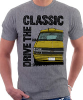 Drive The Classic Chevrolet Astro 2 Starcraft Late Model. T-shirt in Heather Grey Colour