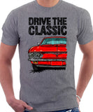 Drive The Classic Chevrolet Corvair 2nd Gen 1965. T-shirt in Heather Grey Color