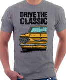 Drive The Classic Chevrolet Corvair 1st Gen 1960. T-shirt in Heather Grey Color