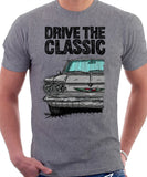 Drive The Classic Chevrolet Corvair 1st Gen 1960. T-shirt in Heather Grey Color