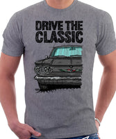 Drive The Classic Chevrolet Corvair 1st Gen 1960. T-shirt in Heather Grey Color