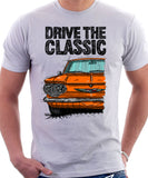 Drive The Classic Chevrolet Corvair 1st Gen 1960. T-shirt in White Color