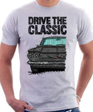 Drive The Classic Chevrolet Corvair 1st Gen 1960. T-shirt in White Color