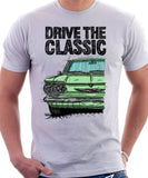 Drive The Classic Chevrolet Corvair 1st Gen 1960. T-shirt in White Color