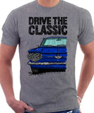 Drive The Classic Chevrolet Corvair 1st Gen 1961. T-shirt in Heather Grey Color