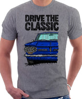 Drive The Classic Chevrolet Corvair 1st Gen 1962. T-shirt in Heather Grey Color