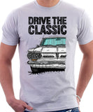 Drive The Classic Chevrolet Corvair 1st Gen 1962. T-shirt in White Color