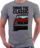 Drive The Classic Lada Niva Early Model. T-shirt in Heather Grey Color