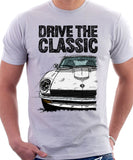 Drive The Classic Datsun 240Z/260Z. T-shirt in White Colour