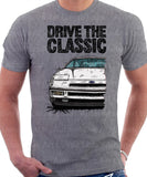 Drive The Classic Ford Probe 1.  Front Version 1. T-shirt in Heather Grey Colour