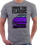 Drive The Classic Ford Probe 1.  Front Version 3. T-shirt in Heather Grey Colour