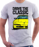 Drive The Classic Ford Probe 2. T-shirt in White Colour