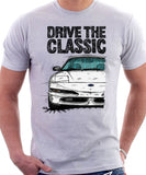 Drive The Classic Ford Probe 2. T-shirt in White Colour