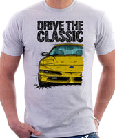 Drive The Classic Ford Probe 2. T-shirt in White Colour