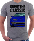 Drive The Classic Nissan 300ZX Z32 Early Model. T-shirt in Heather Grey Colour