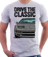 Drive The Classic Nissan 300ZX Z32 Early Model. T-shirt in White Colour