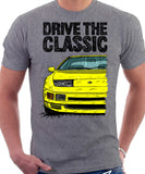 Drive The Classic Nissan 300ZX Z32 Late Model. T-shirt in Heather Grey Colour