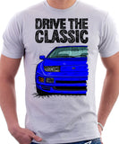 Drive The Classic Nissan 300ZX Z32 Late Model. T-shirt in White Colour