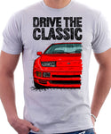 Drive The Classic Nissan 300ZX Z32 Late Model. T-shirt in White Colour