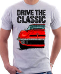 Drive The Classic Opel GT. T-shirt in White Colour