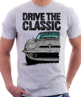 Drive The Classic Opel GT. T-shirt in White Colour