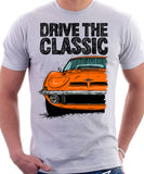Drive The Classic Opel GT. T-shirt in White Colour