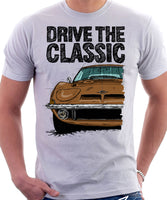 Drive The Classic Opel GT. T-shirt in White Colour