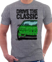 Drive The Classic Pontiac Fiero Aero Package. T-shirt in Heather Grey Colour