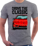 Drive The Classic Pontiac Fiero Aero Package. T-shirt in Heather Grey Colour