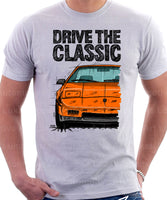 Drive The Classic Pontiac Fiero Aero Package. T-shirt in White Colour