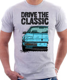 Drive The Classic Pontiac Fiero Early Model. T-shirt in White Colour