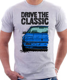 Drive The Classic Pontiac Fiero Late Model. T-shirt in White Colour