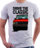 Drive The Classic Range Rover Classic Late Model. T-shirt in White Color.