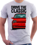 Drive The Classic Renault 5 GT Turbo. T-shirt in White Color