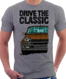 Drive The Classic R5 Turbo (Black Bumper). T-shirt in Heather Grey Color
