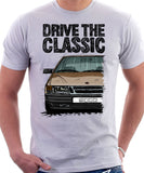Drive The Classic Saab 9000 Early Model. T-shirt in White Colou
