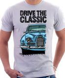 Drive The Classic Saab 96 1960 Model. T-shirt in White Colour