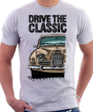 Drive The Classic Saab 96 1960 Model. T-shirt in White Colour