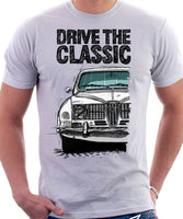 Drive The Classic Saab 96 1964 Model. T-shirt in White Colour