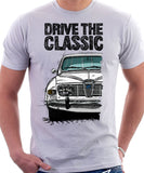 Drive The Classic Saab 96 1969 Model. T-shirt in White Colour