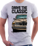 Drive The Classic Saab 96 1978 Model. T-shirt in White Colour