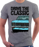 Drive The Classic Opel Ascona A. T-shirt in Heather Grey Colour