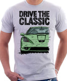 Drive The Classic Toyota Celica 7 Generation Prefacelift Model. T-shirt in White Colour